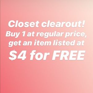 Closet clearout!!! Get your freebies!